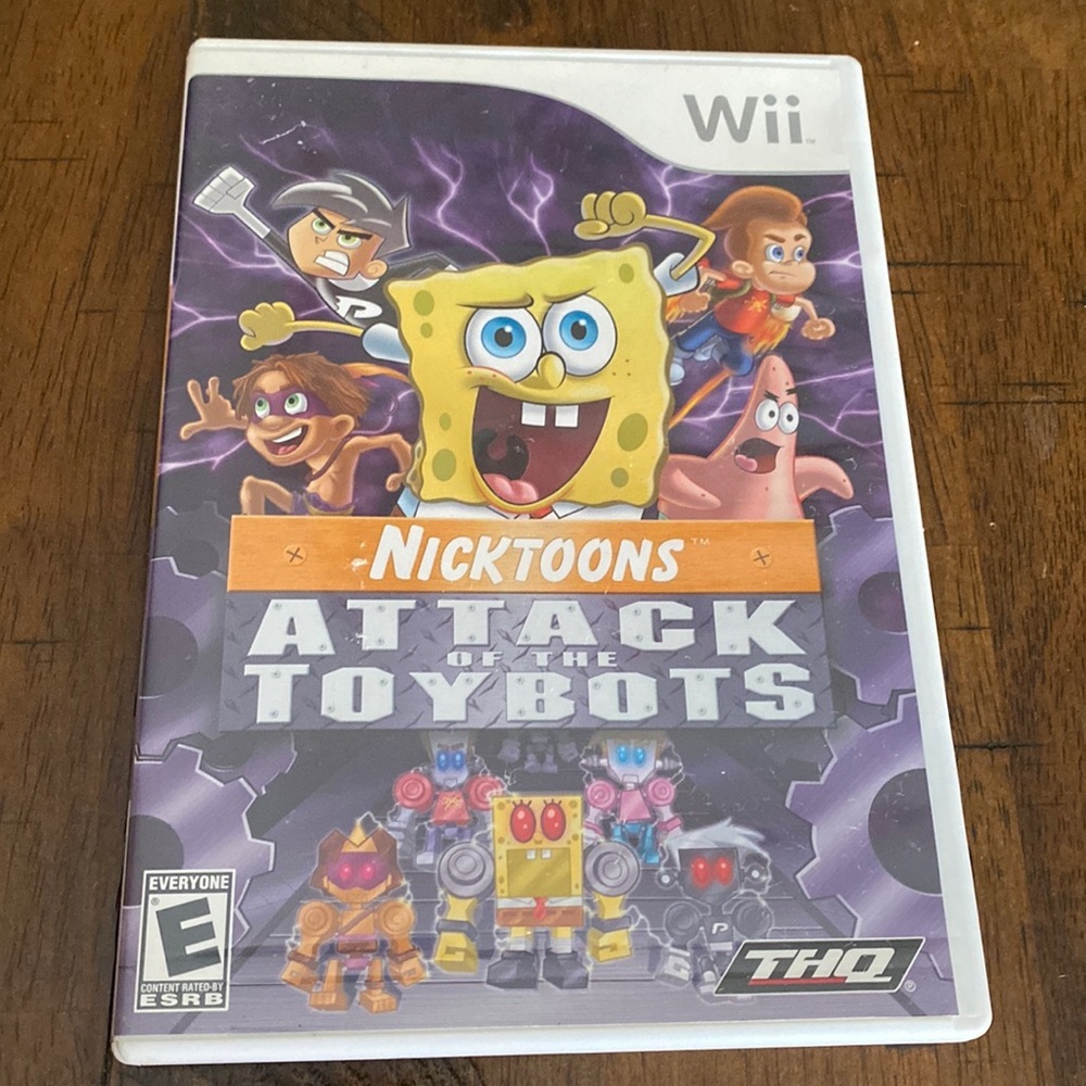Nicktoons: Attack Toybots - Nintendo Wii Video Game